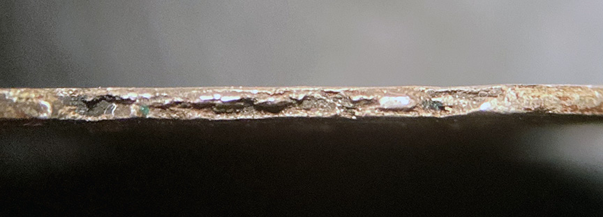 1853-Silver-Three-Cent-Piece-Mint-Error?---Possible-Ragged-ClipS