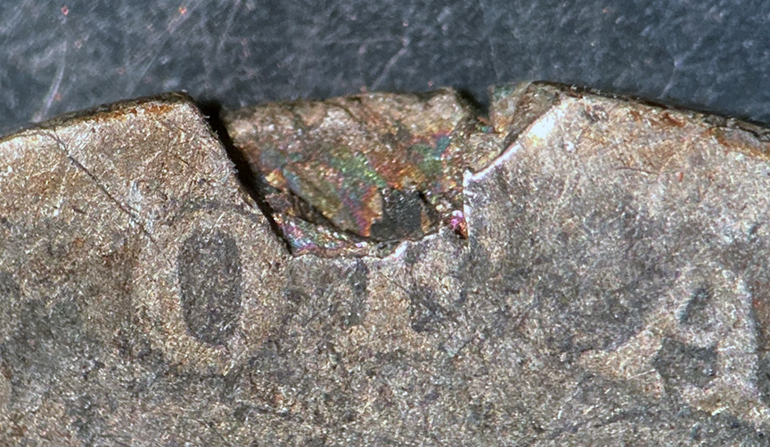 1853-Silver-Three-Cent-Piece-Mint-Error?---Possible-Ragged-ClipS
