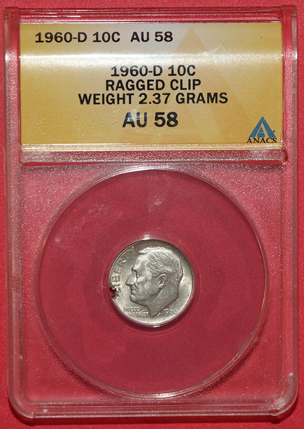 1960-D-Roosevelt-Dime-Mint-Error---Ragged-Clip