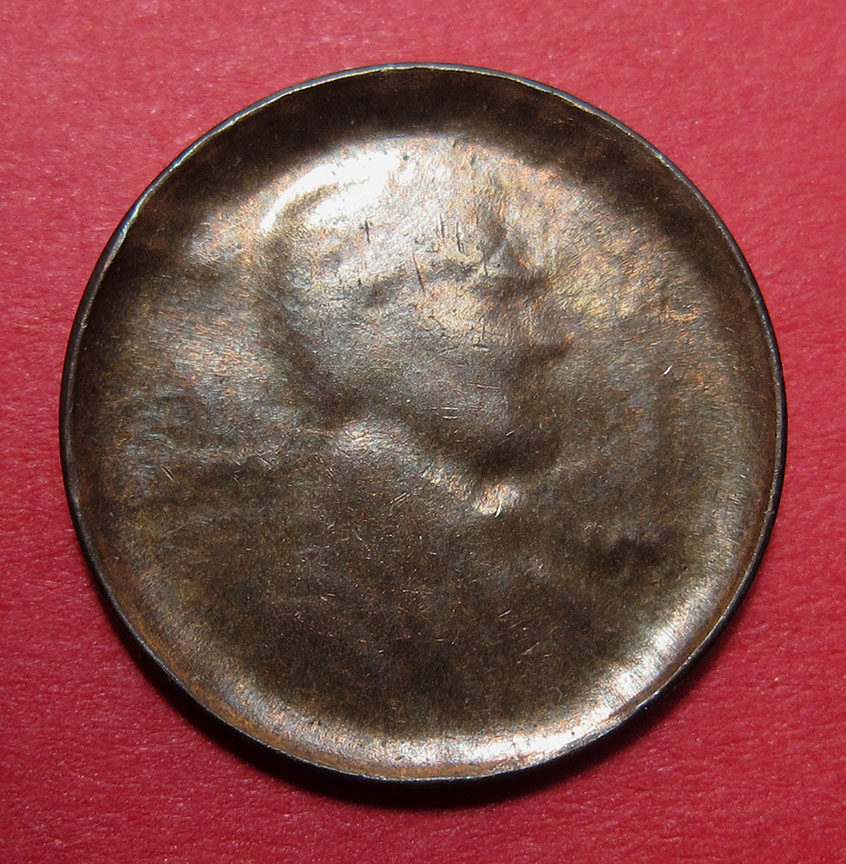 195x-Lincoln-Wheat-Cent-Mint-Error---Struck-Through-Die-Cap---3-In-Series