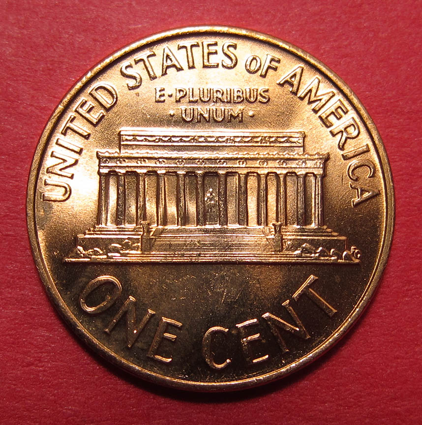 1968-D-Lincoln-Memorial-Cent-Mint-Error---Rim-Cud