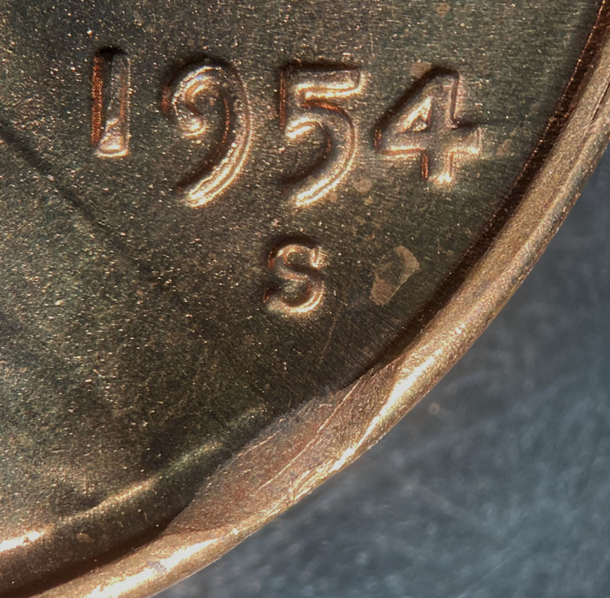 1954-S-Lincoln-Wheat-Cent-Mint-Error/Doubled-Die---Clip/Ddo-001