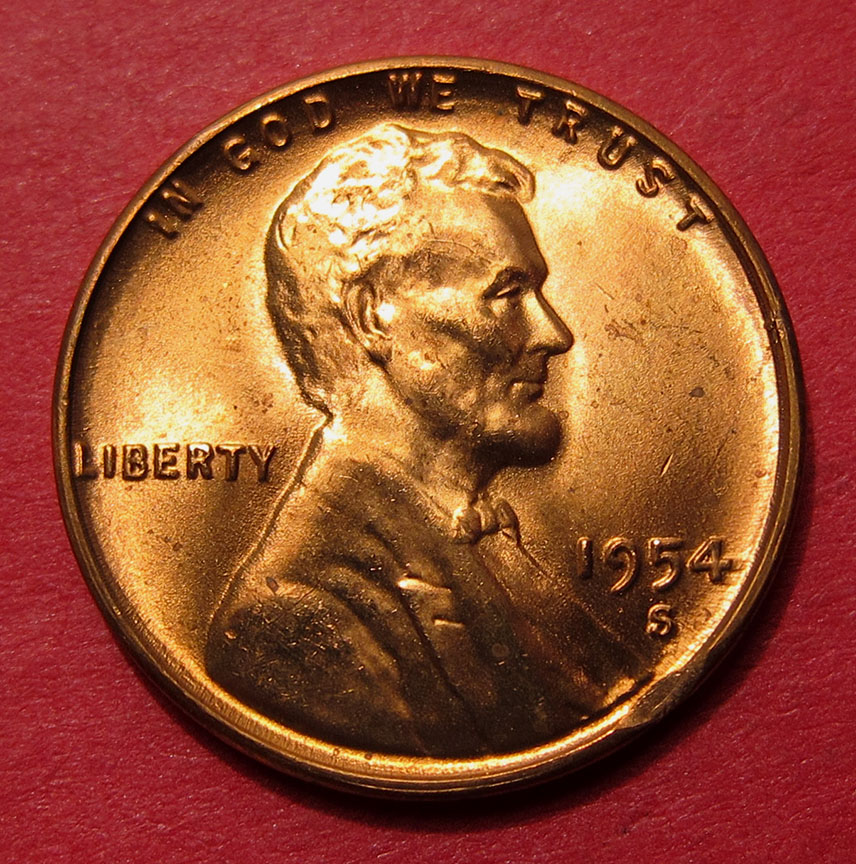 1954-S-Lincoln-Wheat-Cent-Mint-Error/Doubled-Die---Clip/Ddo-001