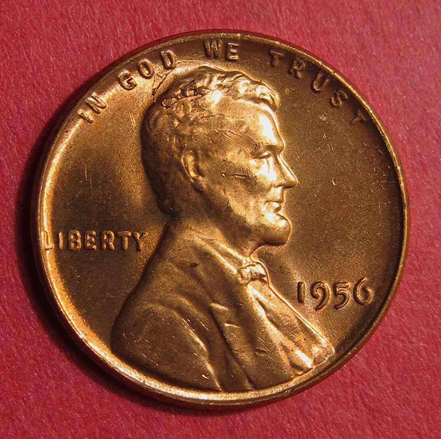 1956-Lincoln-Wheat-Cent-Die-Event---Retained-Interior-Die-Break