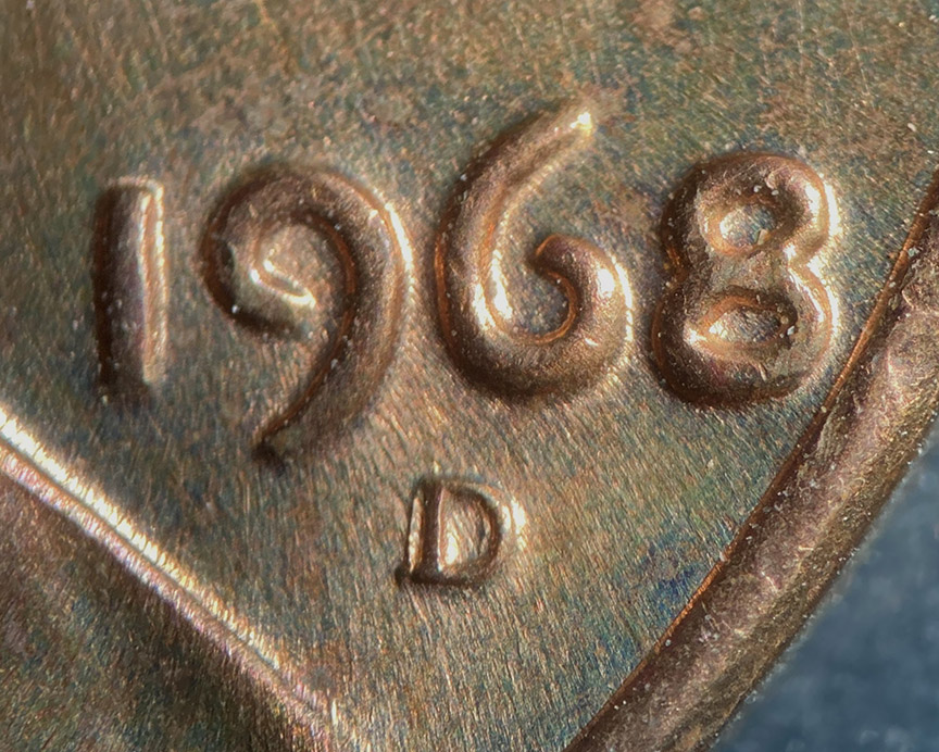 1968-D/D-Lincoln-Memorial-Cent---RPM-001,-FS-501