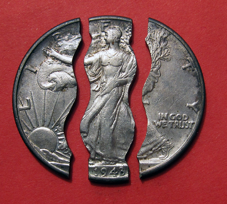1943-Walking-Liberty-Half-Dollar-Novelty---Tri-Fold