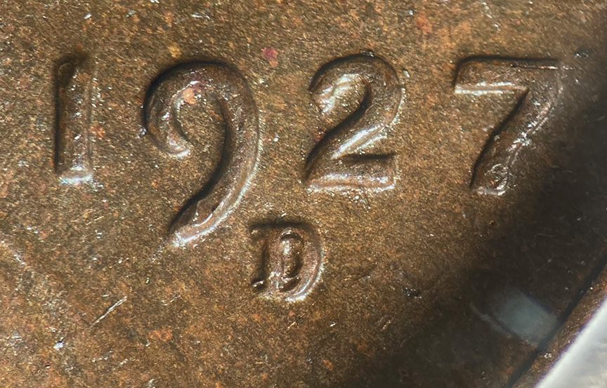 1927-D/D-Lincoln-Wheat-Cent-Doubled-Die---DDO-001,-RPM-001,-FS-501