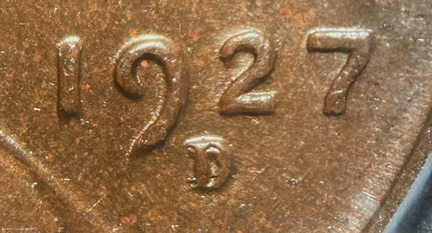1927-D/D-Lincoln-Wheat-Cent-Doubled-Die---DDO-001,-RPM-001,-FS-501