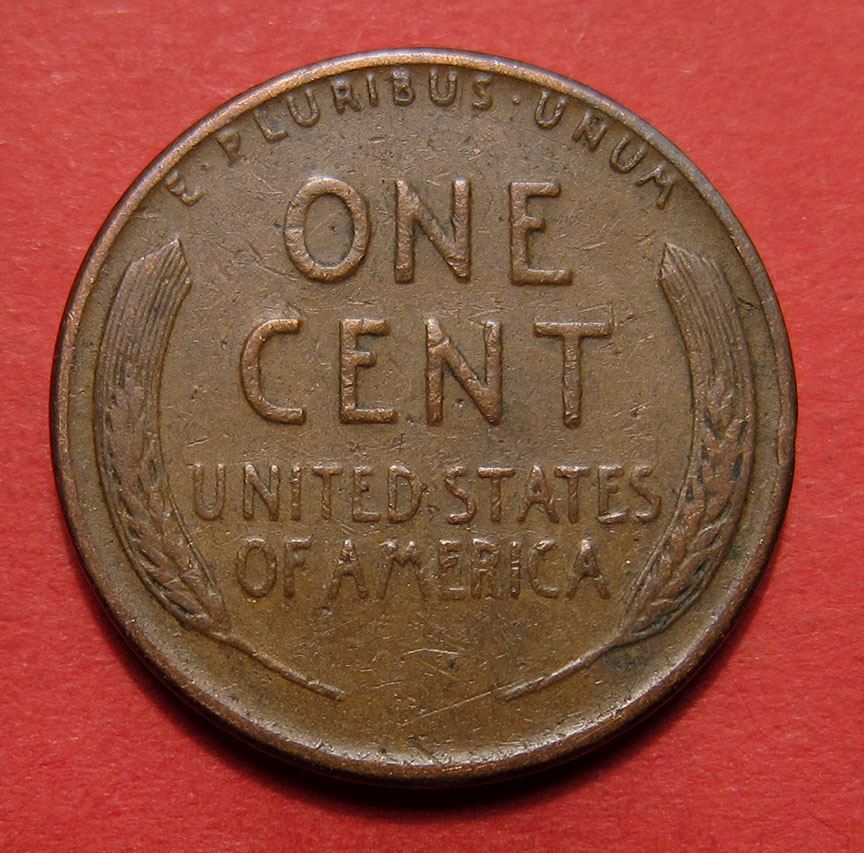 1951-D-Lincoln-Wheat-Cent-Damage---It's-A-Fright