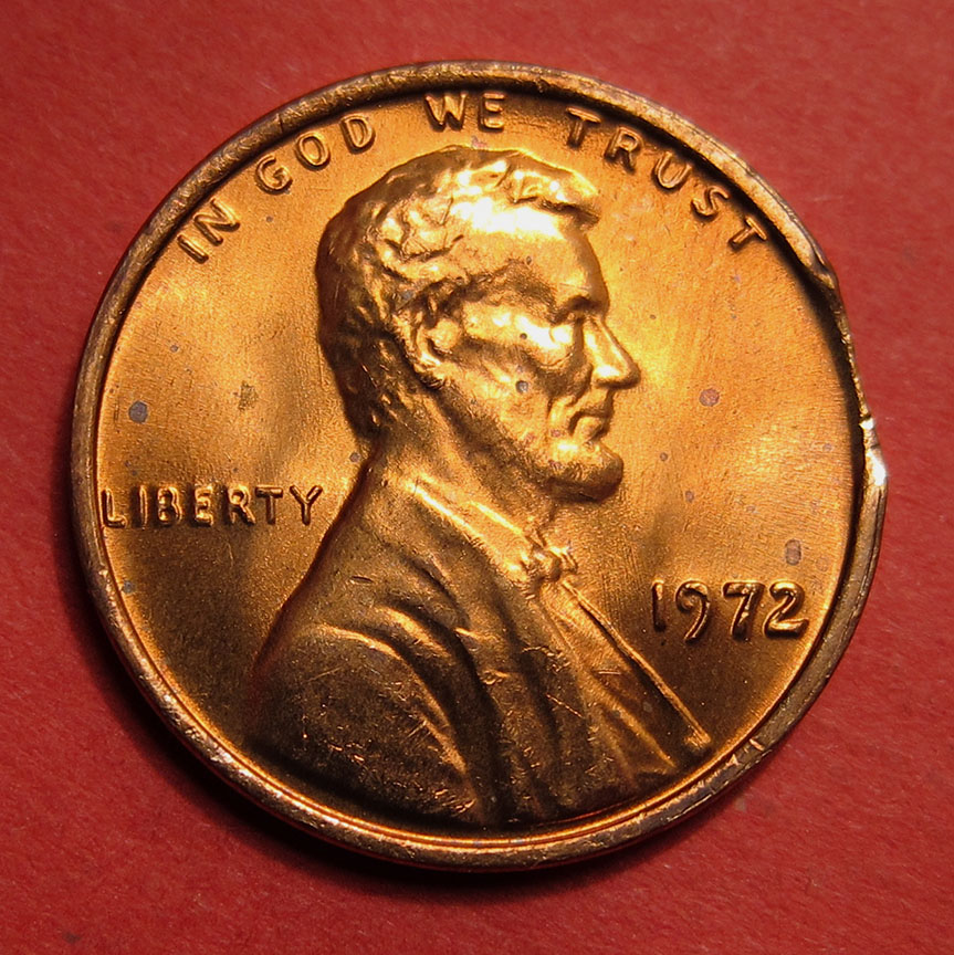 1972-Lincoln-Memorial-Cent-Mint-Error---Clipped-Planchet,-But-Wait,-There's-More