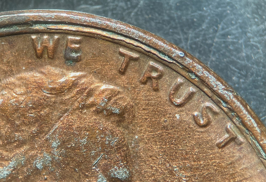 1982-Lincoln-Memorial-Cent-Mint-Error---Flip-Over-Double-Strike-Or-Fake?