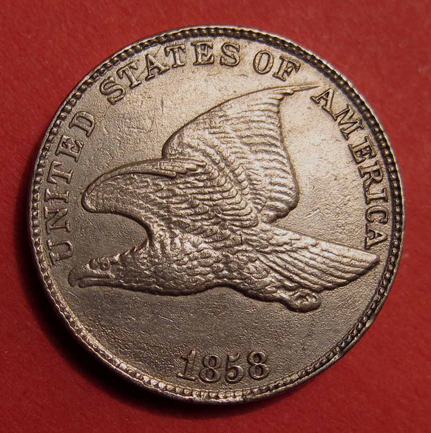 1858-Flying-Eagle-Cent-Doubled-Die---DDO-002,-FS-101