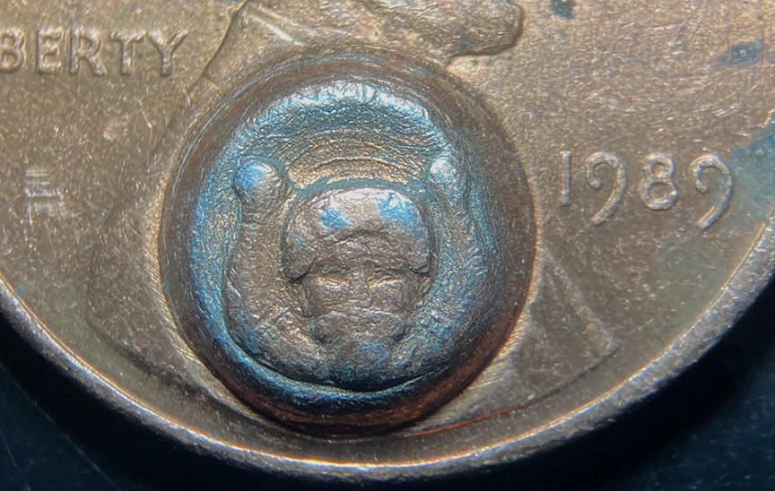 Masonic-Tokens,-Coins-And-Counter-Stamped-Pennies