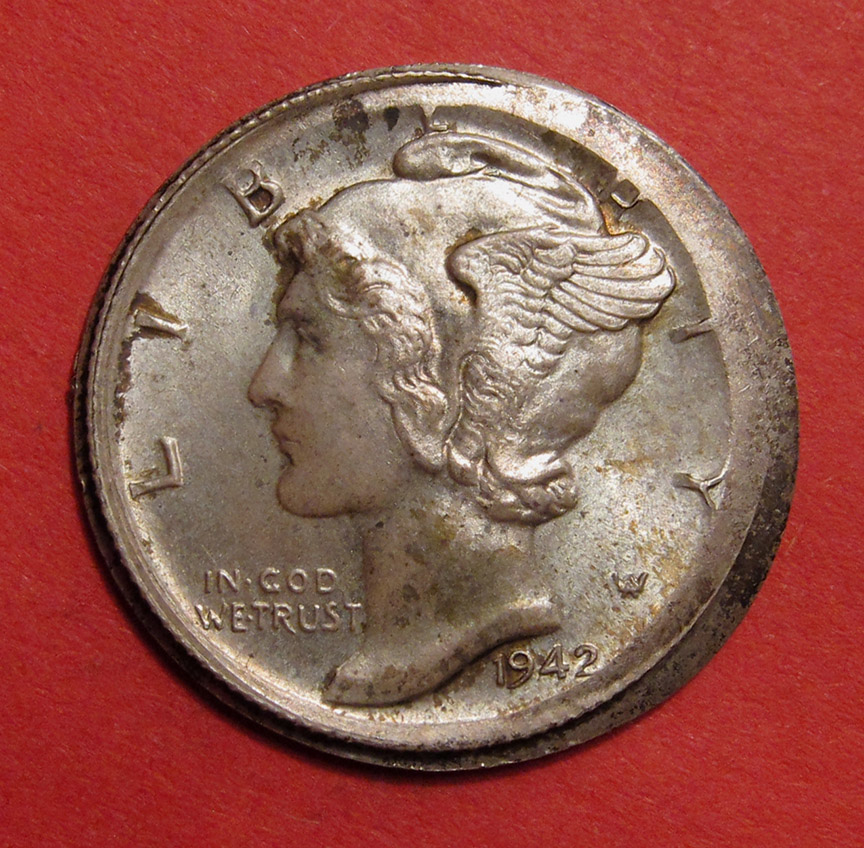 1942-S-Mercury-Dome-Mint-Error---Uncentered-Broadstrike
