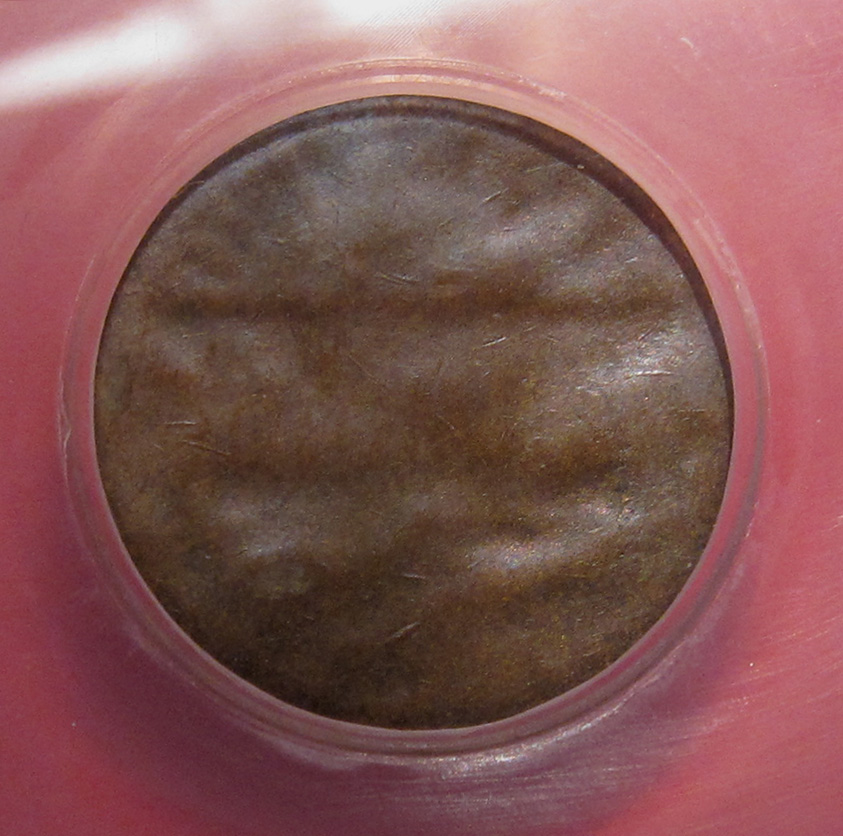 No-Date-Lincoln-Memorial-Cent-Mint-Error---Split-Planchet-1.52g