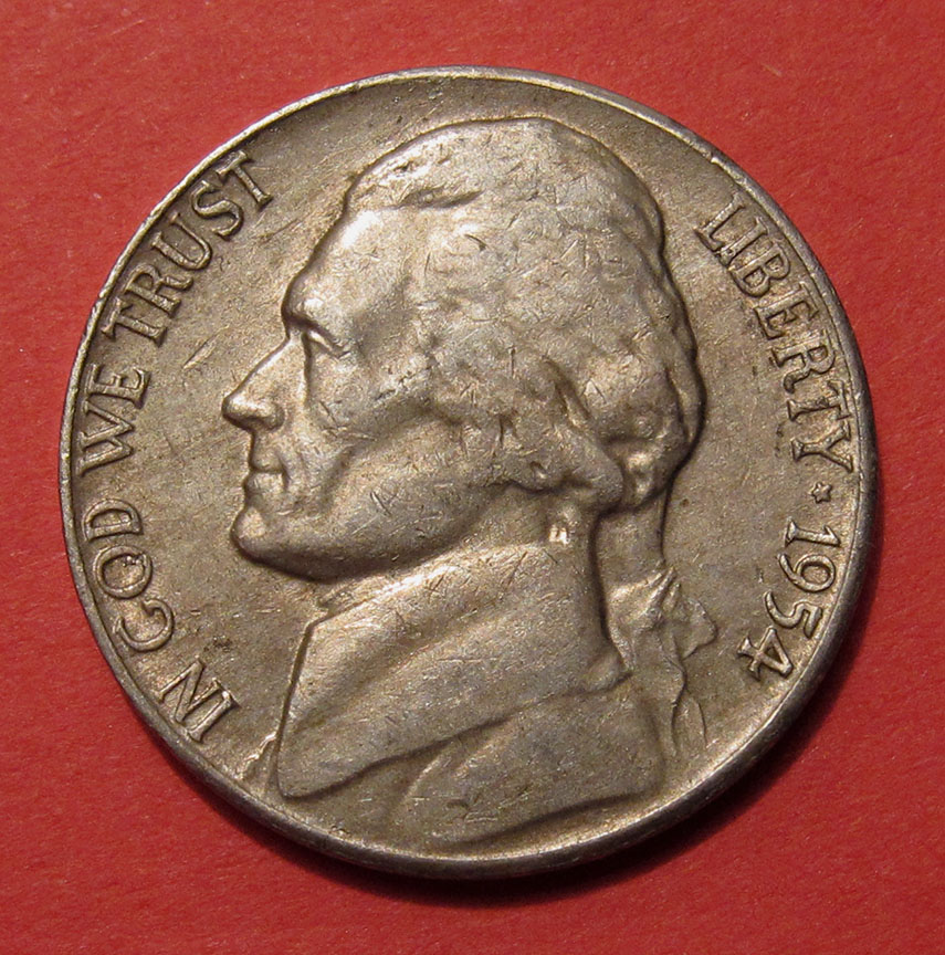 1954-S/D-Jefferson-Nickel---OMM-001,-FS-501