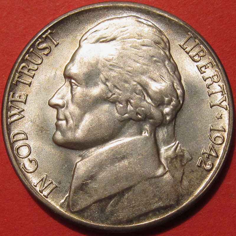 1942-S-Jefferson-Nickel-Die-Event---Bisecting-Die-Crack-Unlisted