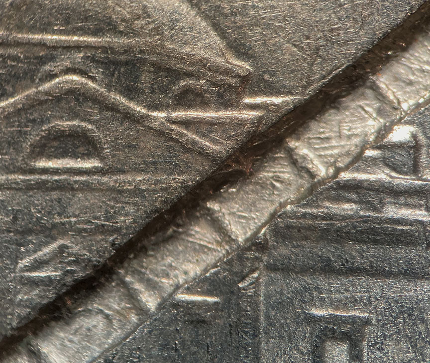 2006-D-Jefferson-Nickel---Struck-Through-Or-PMD---Cool-Either-Way