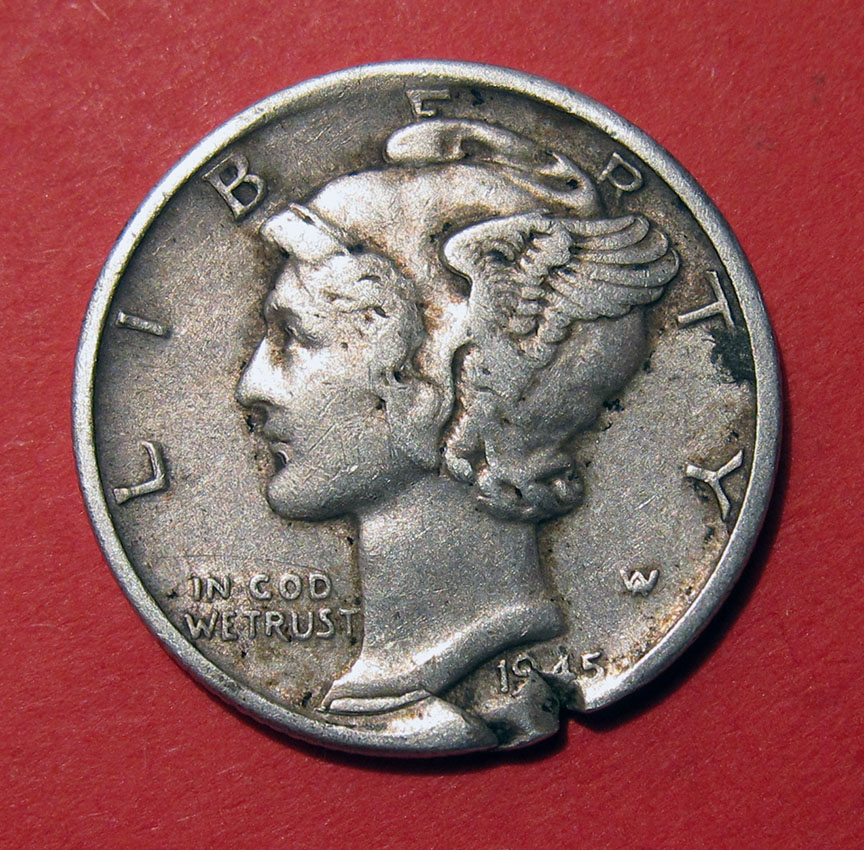 1945-D-Mercury-Dime-Mint-Error---Ragged-Fissure
