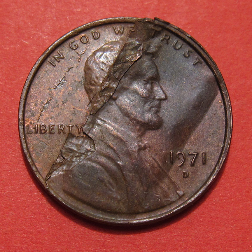 1971-D-Lincoln-Memorial-Cent-Mint-Error---Large-Retained-Lamination