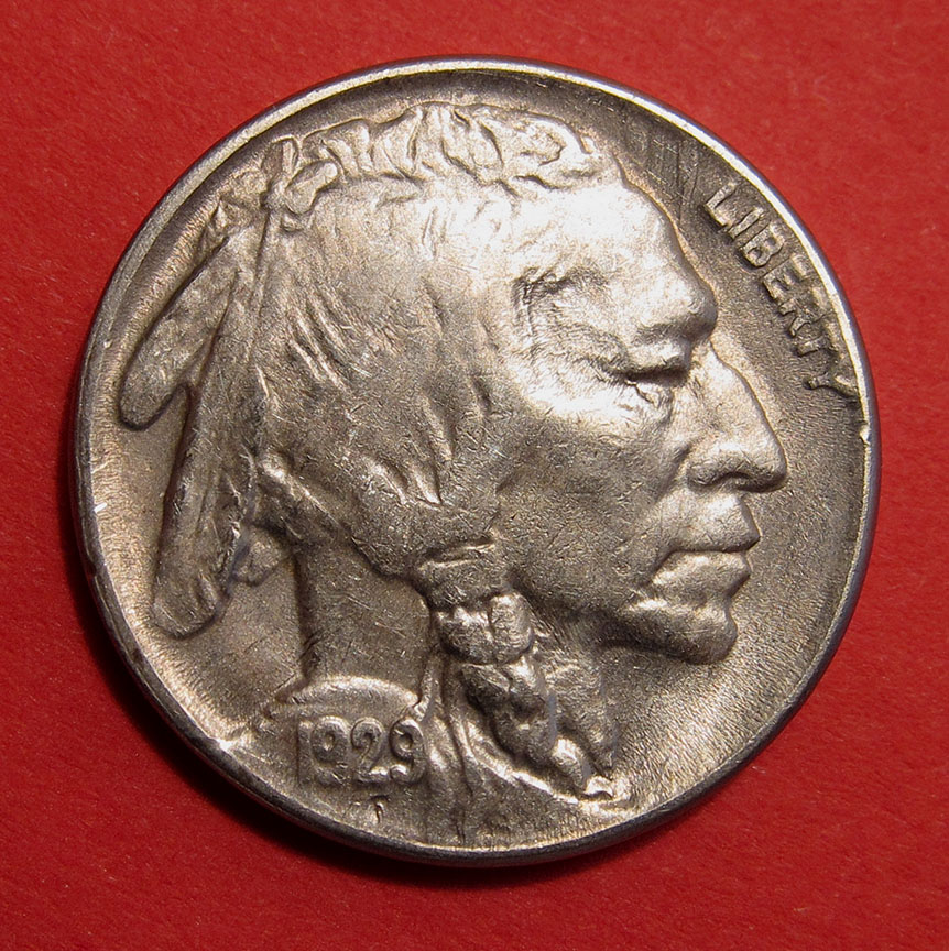 1929-S-Buffalo-Nickel---Raised-Marks---Clash?