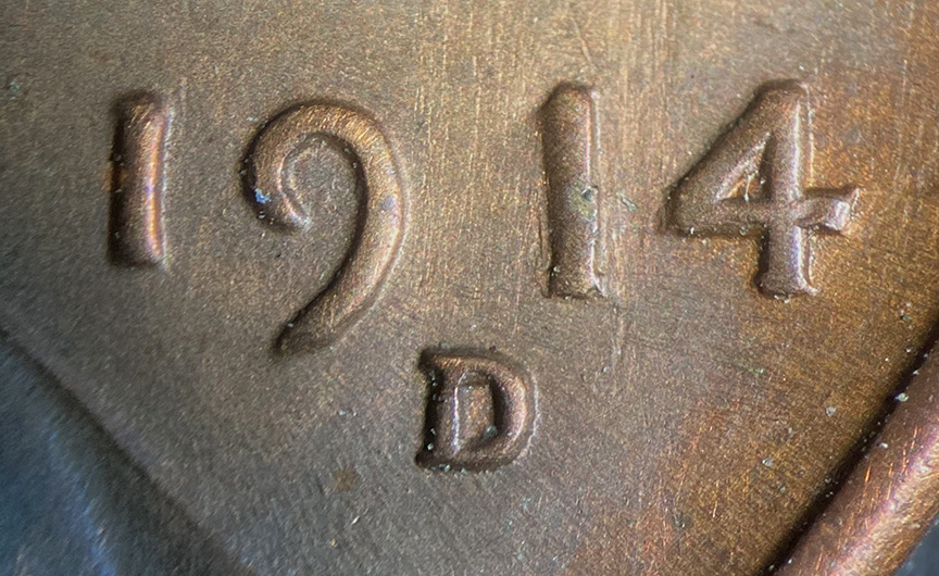 1914-D-Lincoln-Wheat-Cent-Counterfeit---Altered-Date-1944-D