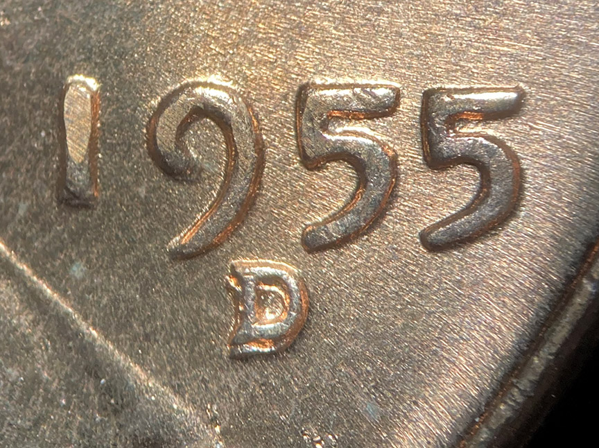 1955-D/D-Lincoln-Wheat-Cent---RPM-002-Stage-A
