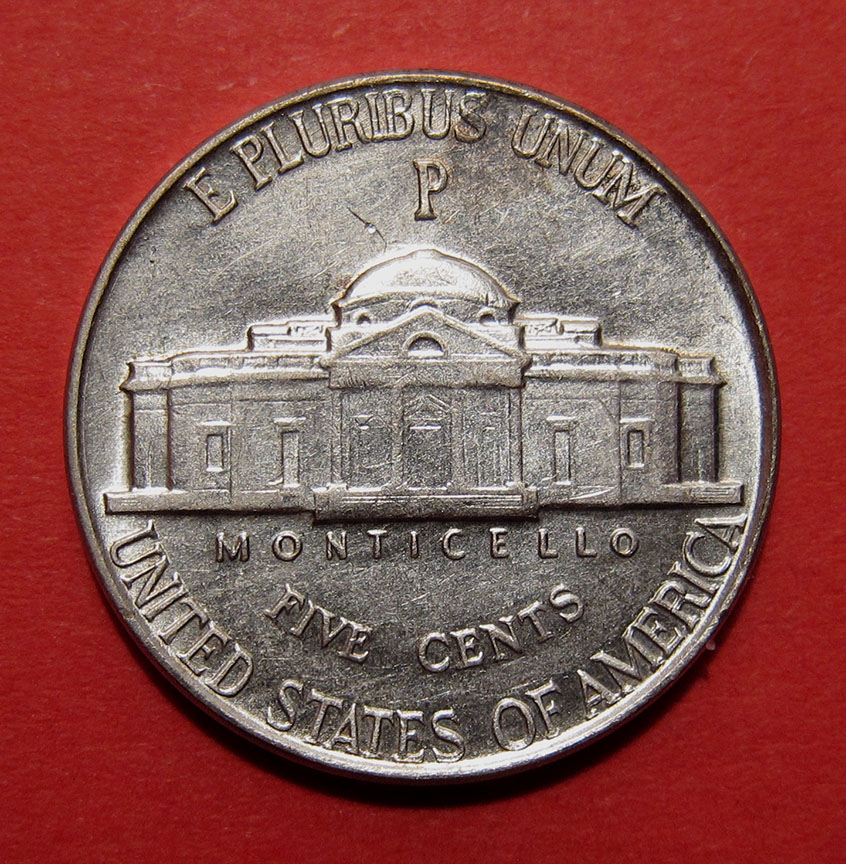 1945-P/P/P-Jefferson-Nickel-Tripled-Die---DDR-004,-RPM-001,-FS-501/804