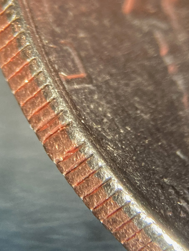 1982-P-Kennedy-Half-Dollar-Mint-Error---Bilateral-Split-Collar