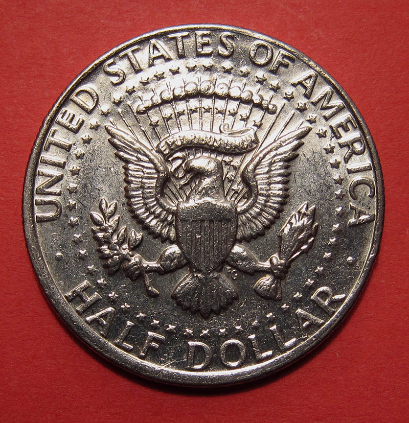 1982-P-Kennedy-Half-Dollar-Mint-Error---Bilateral-Split-Collar
