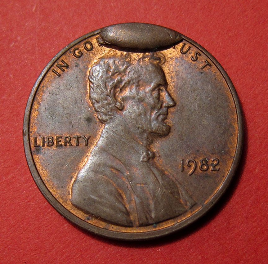 1982-Sd-Cu-Lincoln-Memorial-Cent-Mint-Error---Cud-68