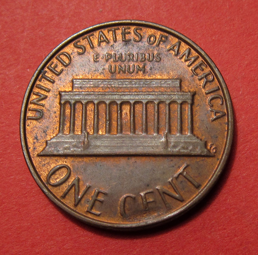 1982-Sd-Cu-Lincoln-Memorial-Cent-Mint-Error---Cud-68