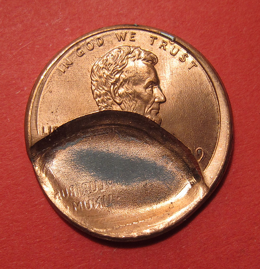 1999-Lincoln-Memorial-Cent-Mint-Error---Broadstruck-Partial-Brockage