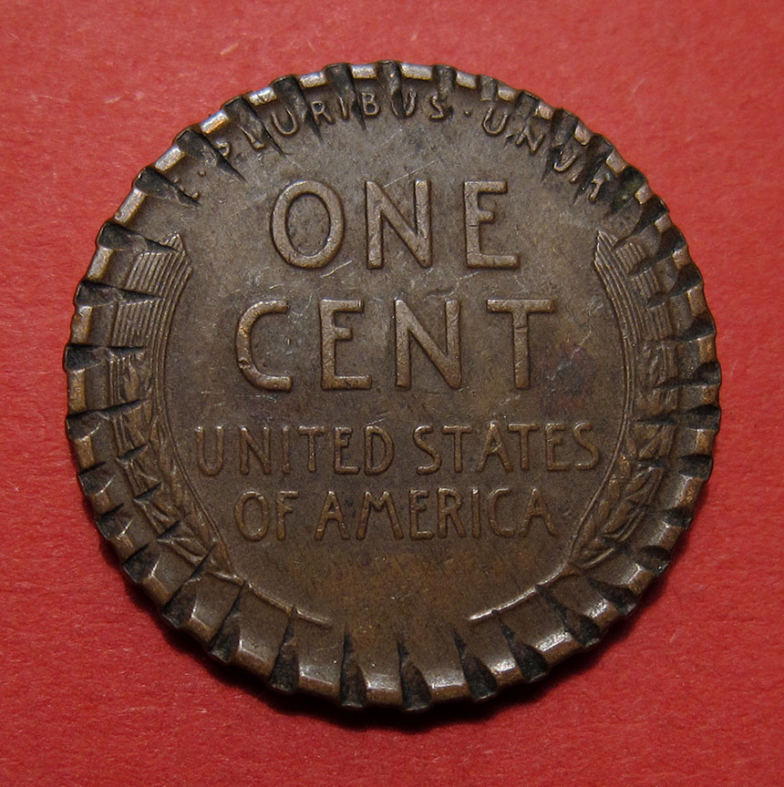 1919-Lincoln-Wheat-Cent-Damage---That's-Not-Collar-Clash