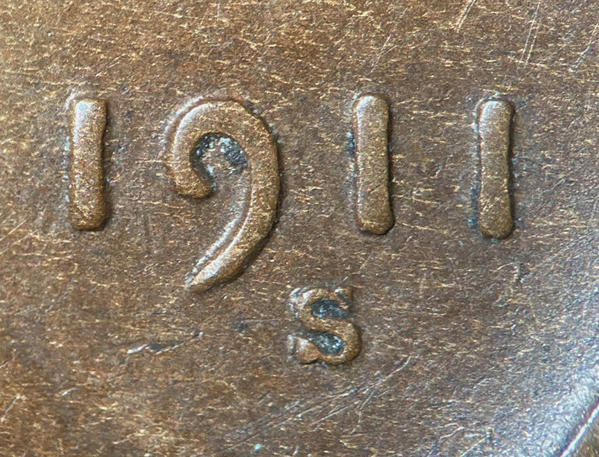 1911-S/S-Lincoln-Wheat-Cent---RPM-001,-FS-501