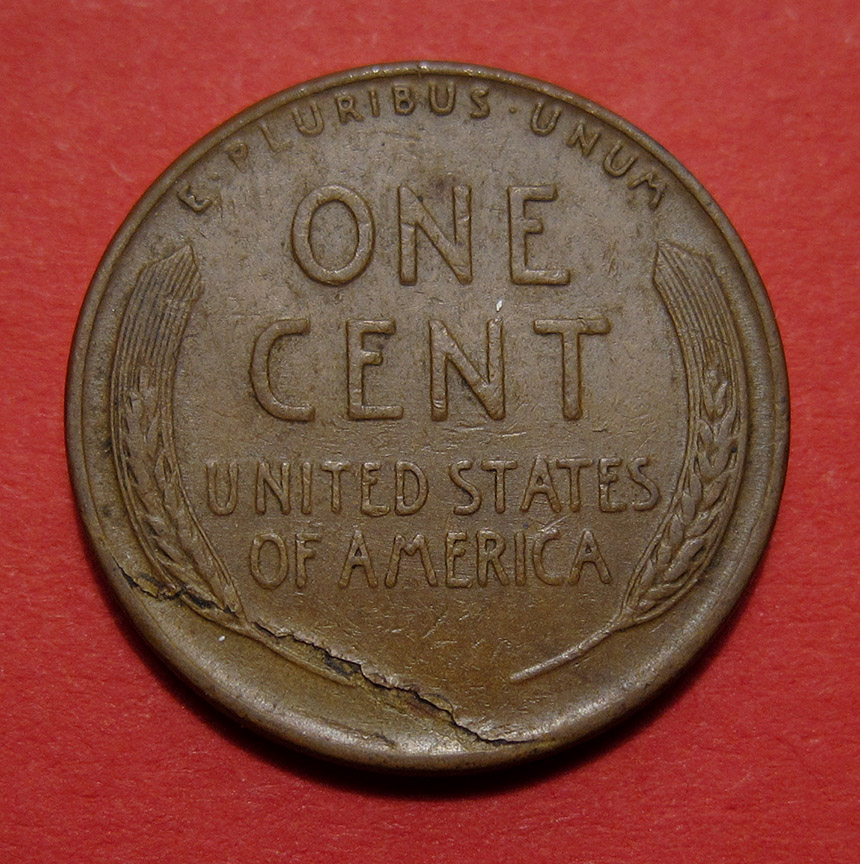 1948-Lincoln-Wheat-Cent-Mint-Error---Lamination-Cracks