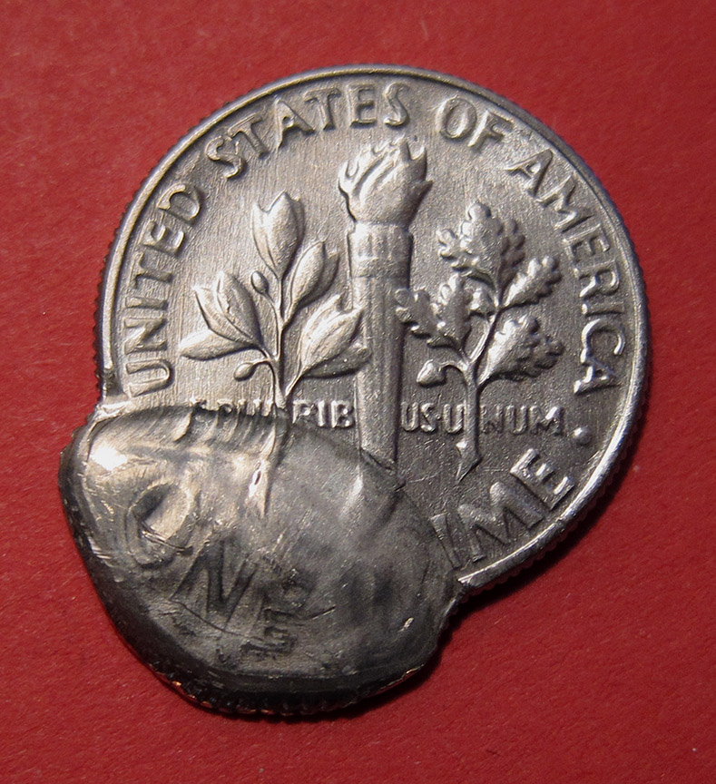 1980-P-Roosevelt-Dime-Mint-Error---Double-Struck-Uniface