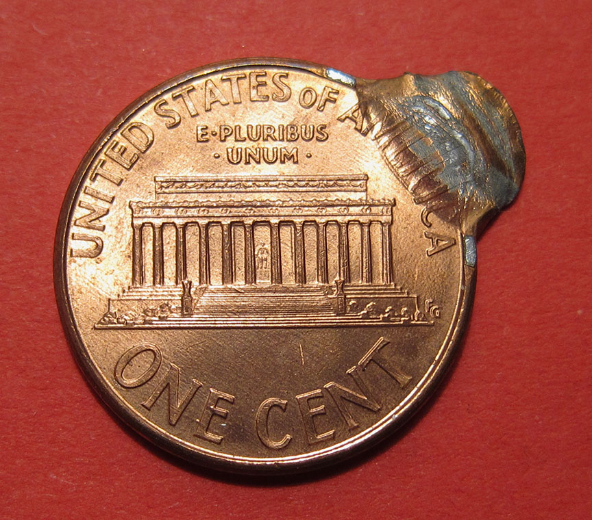 2000-Lincoln-Memorial-Cent-Mint-Error---Double-Struck-Uniface