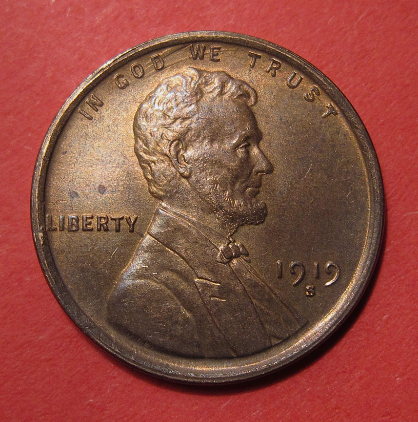 1919-S-Lincoln-Wheat-Cent-Mint-Error---Collar-Clash?