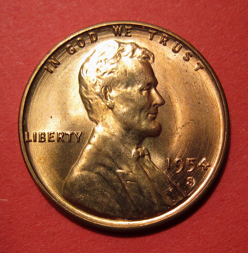 1954-S-Lincoln-Wheat-Cent-Doubled-Die---DDO-001-Stage-A---Strong-Lathe-Lines