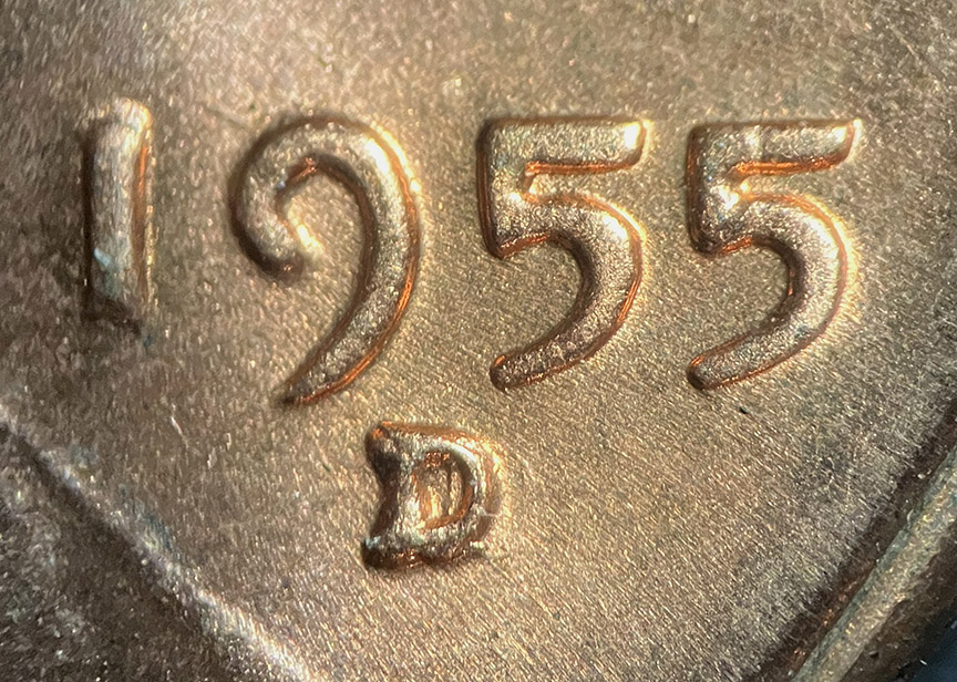 1955-D/D/D-Lincoln-Wheat-Cent---RPM-003,-FS-503