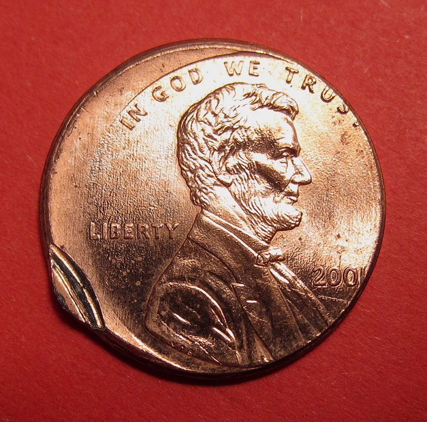 2001-Lincoln-Memorial-Cent-Mint-Error---Double-Struck-Off-Center