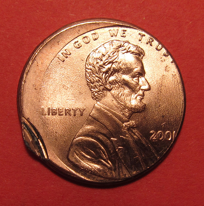 2001-Lincoln-Memorial-Cent-Mint-Error---Double-Struck-Off-Center