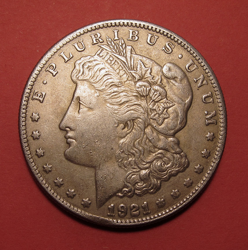 1921-Peace/Morgan-Dollar---Fake