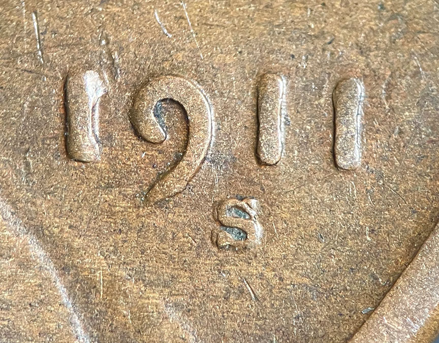 1911-S/S-Lincoln-Wheat-Cent---RPM-001,-FS-501