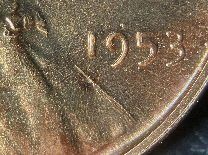 1953-Proof-Lincoln-Wheat-Cent---Re-Engraved-Die-Red-002,-FS-402