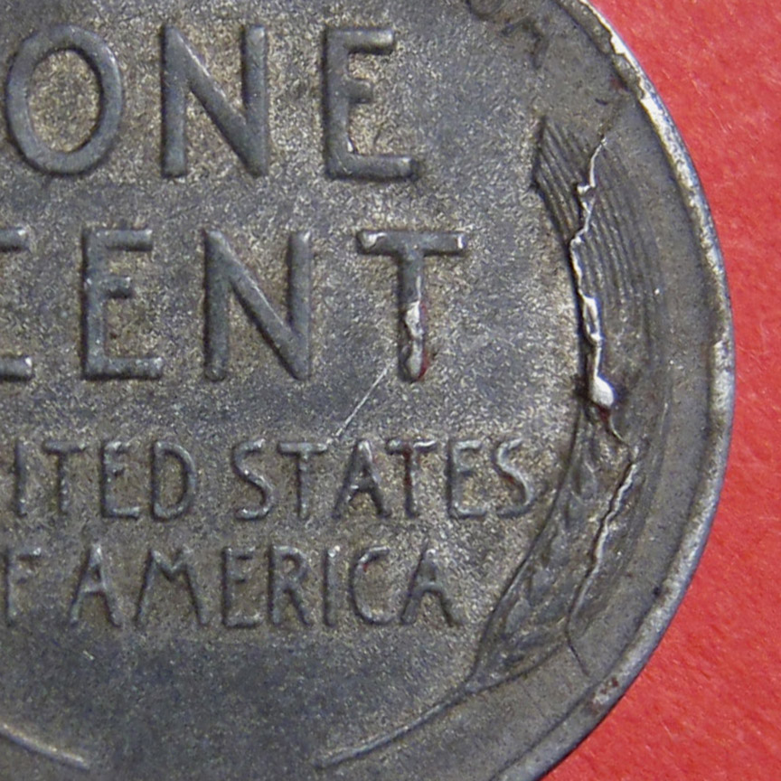 1943-Lincoln-Wheat-Cent-Mint-Error---Reverse-Pre-Cud