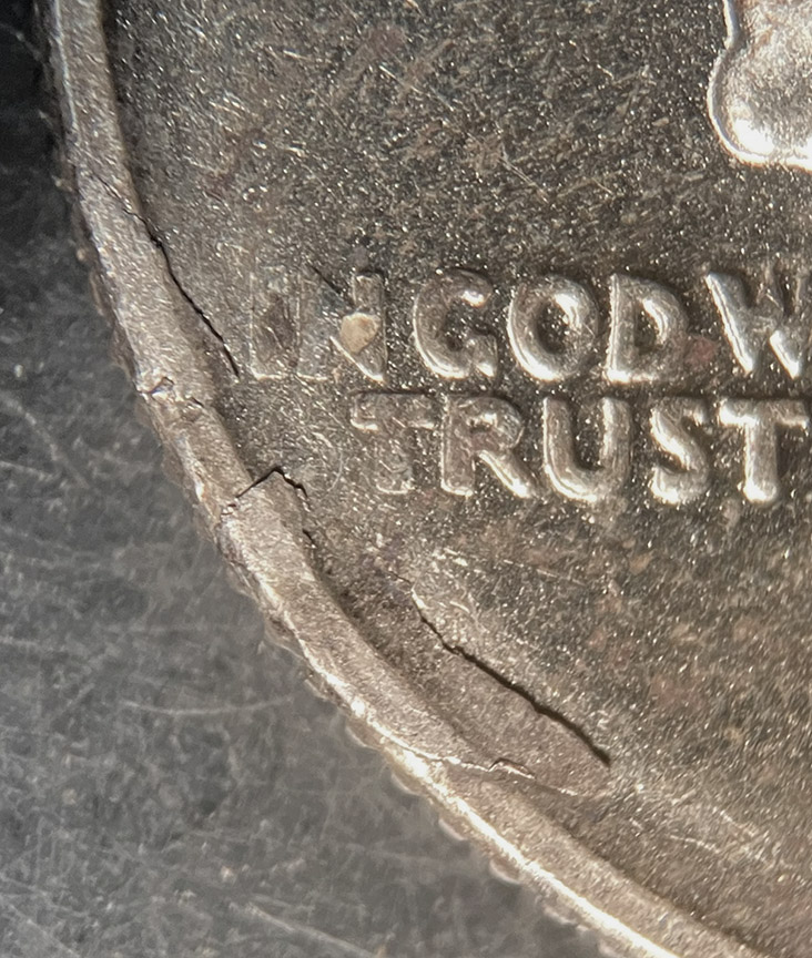 1945-S/S-Washington-Quarter---RPM-007---Struck-Through-Retained