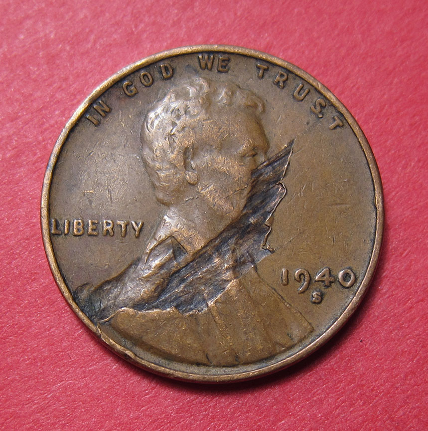 1940-S-Lincoln-Wheat-Cent-Mint-Error---Lamination