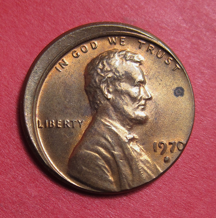 1970-D-Lincoln-Memorial-Cent-Mint-Error---Misaligned-Dies